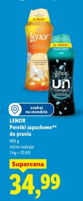 Perełki zapachowe do prania promocja w Lidl