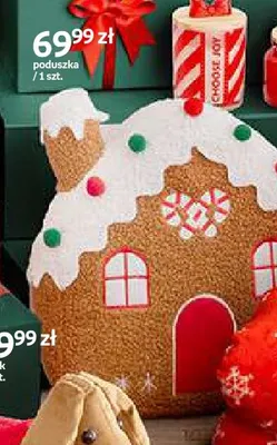 Poduszka domek Joyful Xmas promocja w Empik