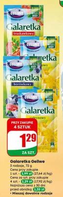 Galaretka różne rodzaje promocja w Dino