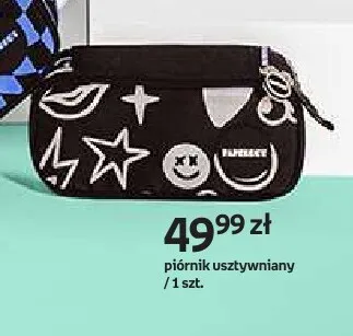 Piórnik usztywniany BackUP czarny we wzory promocja w Empik