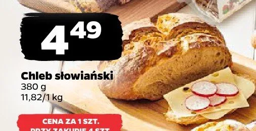 Chleb słowiański promocja w Netto