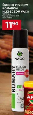 Środek przeciw komarom i kleszczom Vaco promocja w Stokrotka
