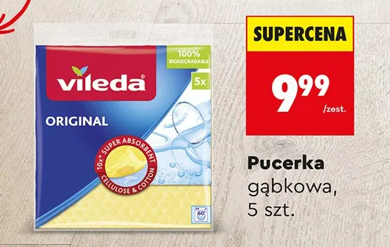 Pucerka gąbkowa promocja w Biedronka