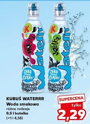 Woda smakowa różne rodzaje promocja w Kaufland