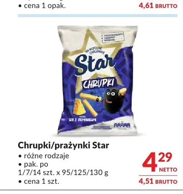 Chrupki Star promocja w Makro