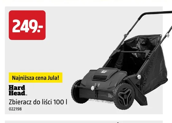 Zbieracz do liści 100 l Hard Head promocja w Jula