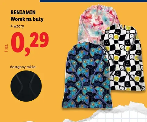 Worek na buty avengers promocja w Lidl