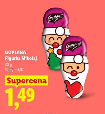 Figurka Mikołaj Goplana promocja w Lidl