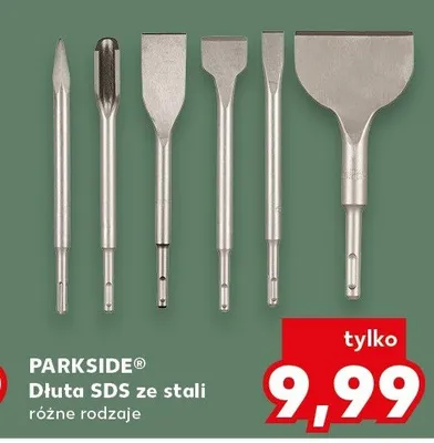 Dłuta SDS ze stali promocja w Kaufland