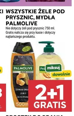 Żele pod prysznic, mydła Palmolive promocja w Stokrotka