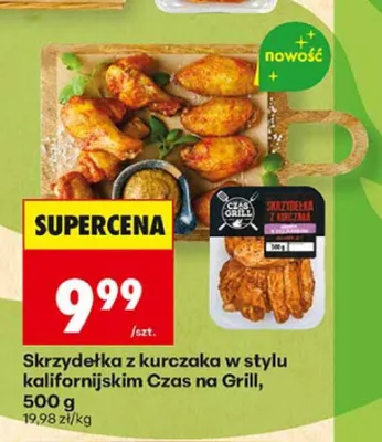 Skrzydełka z kurczaka w stylu kalifornijskim Czas na Grill promocja w Biedronka