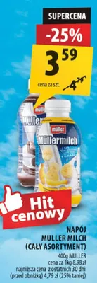 Napój Muller Milch Muller promocja w Arhelan
