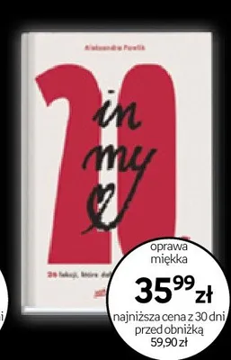 Książka In My oprawa miękka Aleksandra Pawlik promocja w Empik
