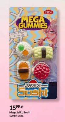 Mega żelki Felko Sushi promocja w Empik