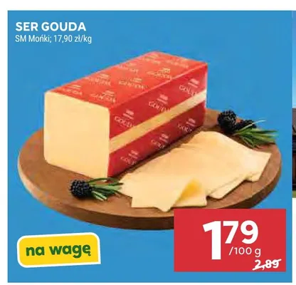 Ser gouda SM Mońki promocja w Stokrotka