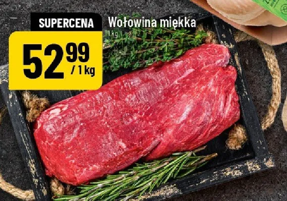 Wołowina miękka promocja w POLOmarket