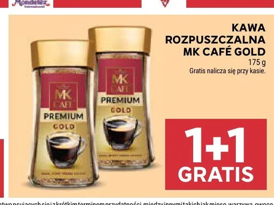 Kawa rozpuszczalna MK Café Gold promocja w Stokrotka