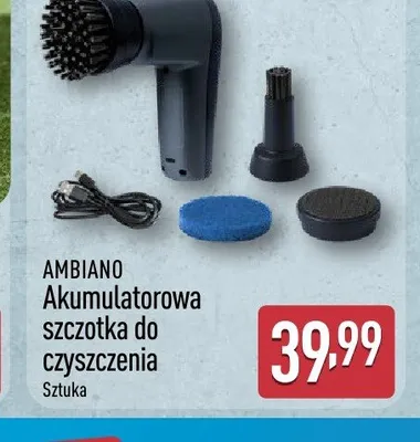 Akumulatorowa szczotka do czyszczenia AMBIANO promocja w Aldi