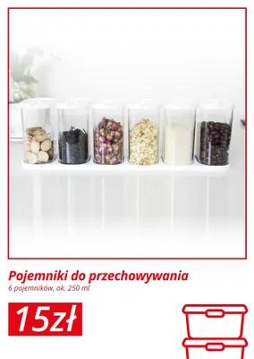 Pojemniki do przechowywania promocja w KiK