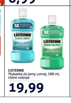 Płukanka do jamy ustnej Listerine promocja w Blue Stop