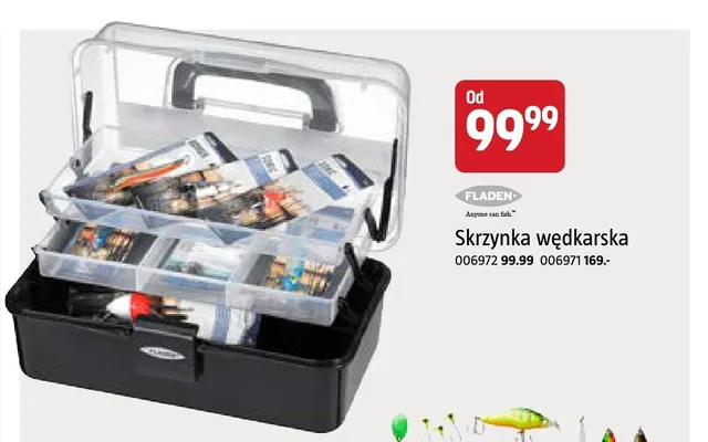 Skrzynka wędkarska Fladen 006971 promocja w Jula