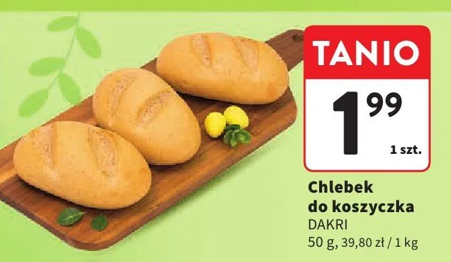 Chleb do koszyczka promocja w Intermarche