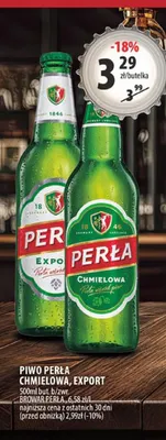 Piwo Perła Chmielowa promocja w Arhelan