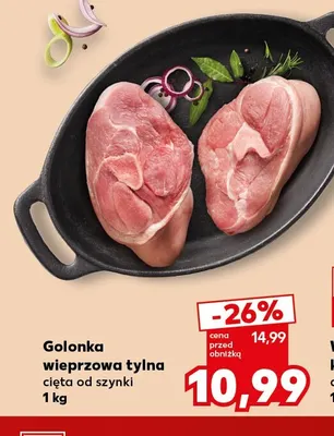 Golonka wieprzowa tylna cięta od szynki promocja w Kaufland