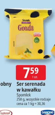 Ser Serenada w kawałku Spomlek promocja w Leclerc