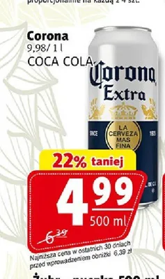 Piwo Corona Extra promocja w Prim Market