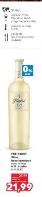 Wino bezalkoholowe Freixenet promocja w Kaufland