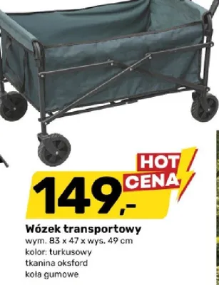 Wózek transportowy promocja w Bricomarche
