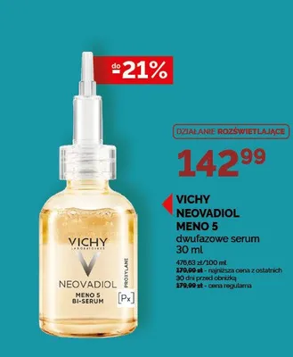 Dwufazowe serum VICHY NEOVADIOL MENO 5 promocja w Ziko Dermo
