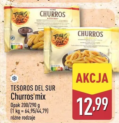 Churros mix Tesoros del Sur promocja w Aldi