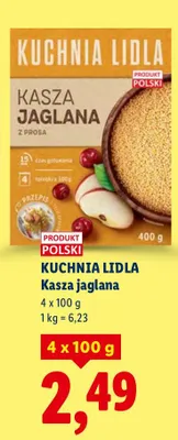 Kasza jaglana promocja w Lidl