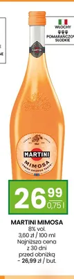 Wino musujące Martini Mimosa promocja w Twój Market