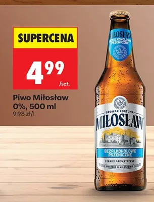 Piwo bezalkoholowe pszeniczne promocja w Biedronka