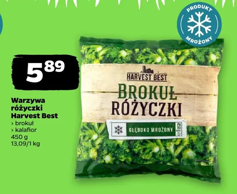 Warzywa różyczki Harvest Best kalafior promocja w Netto