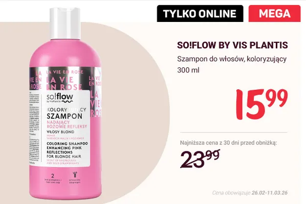 Szampon do włosów, koloryzujący promocja w Rossmann