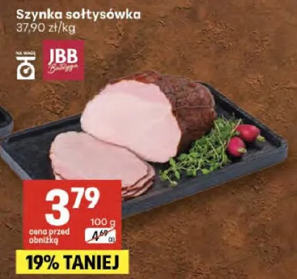 Szynka sołtysówka promocja w Delikatesy Centrum