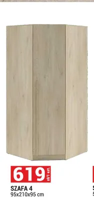 Szafa 4 95x210x95 cm Braga promocja w Merkury Market