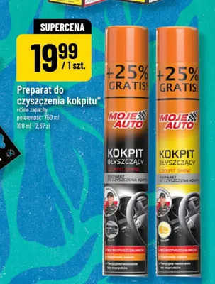 Preparat do czyszczenia kokpitu różne zapachy promocja w POLOmarket