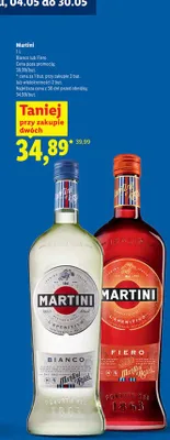 Wermut Martini Fiero promocja w Lidl