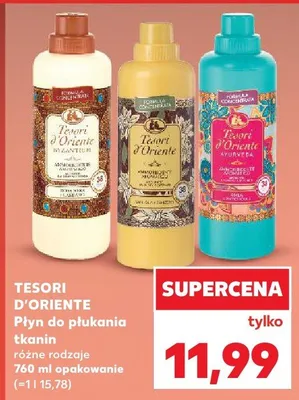 Płyn do płukania tkanin różne rodzaje promocja w Kaufland