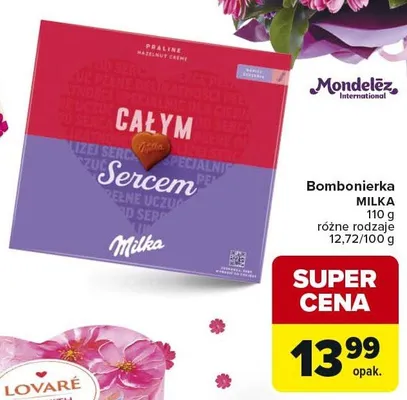 Bombonierka MILKA Całym Sercem promocja w Carrefour