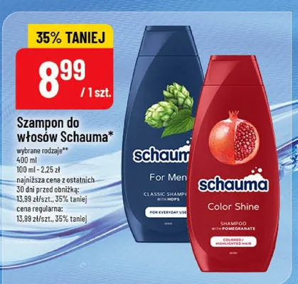 Szampon do włosów promocja w POLOmarket