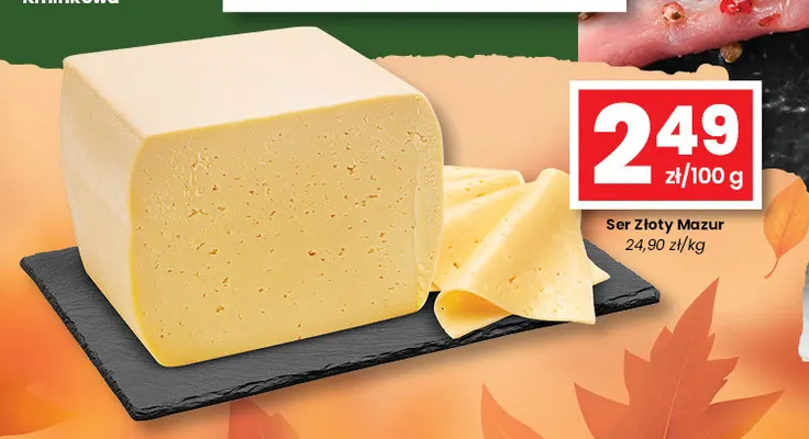 Ser Złoty Mazur promocja w emma MARKET