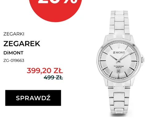 Zegarek DiMont ZG-019663 promocja w Briju