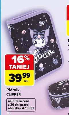 Piórnik Clipper CoolPack Kuromi promocja w Carrefour