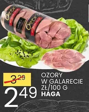 Ozory w galarecie promocja w Wafelek